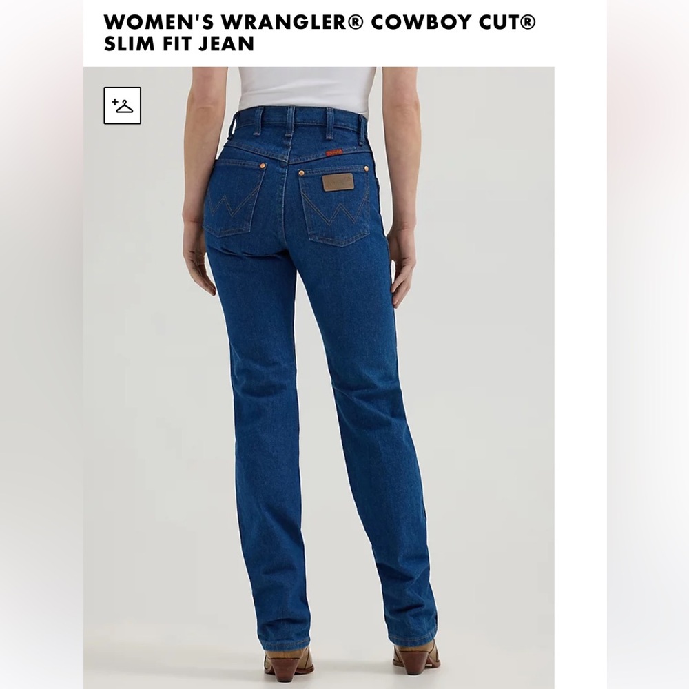 NWT 9x38 Women’s Cowboy Cut Slim Fit Jean